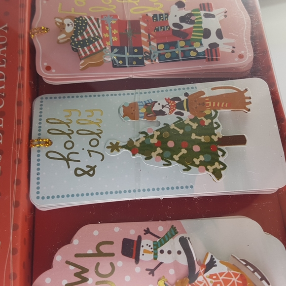 🎅🏼12 pcs 3D Holiday Gift Tags From To 1.85" x 3.75" Inch. Approx. - Picture 7 of 17